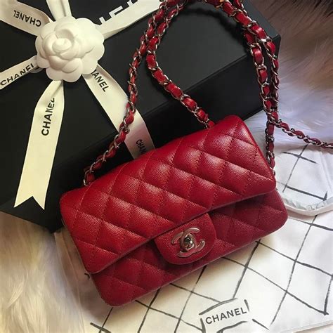 coco chanel red purse|coco chanel purses for sale.